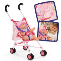 Baby Born - Golfový kočík so sieťkou – ružový