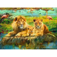Puzzle 500 - Levy na savane