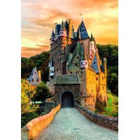 Puzzle 1000 - Zlatá hodinka na hrade Eltz