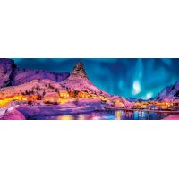 Puzzle 1000 – Polárna žiara nad Lofotami