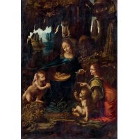 Puzzle 1000 - Madona v skalách