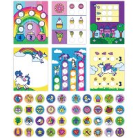 Melissa & Doug - Nálepky s dávkovačom