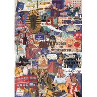 Puzzle 1000 - Cestovanie a kultúra