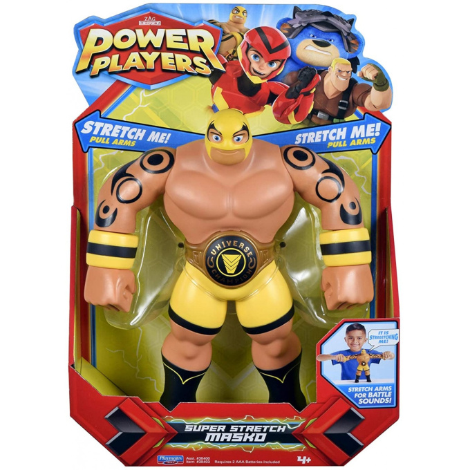 Power Players – Interaktívna figúrka Stretch Masko