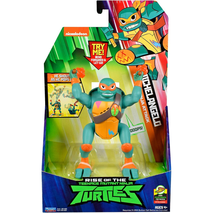 Ninja Turtles – Figúrka so zvukom Michelangelo