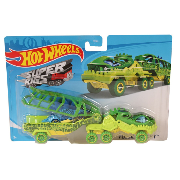 Hot Wheels - Ťahač FOSSIL FREIGHT