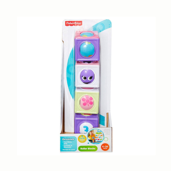 Fisher-Price - Stavebné kocky s guľôčkou CBL32
