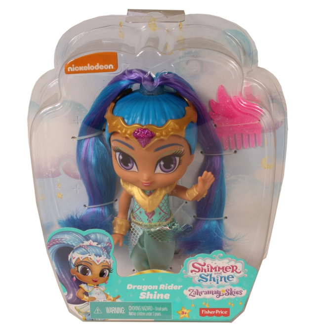 Shimmer & Shine - Bábika Dragon Rider Shine