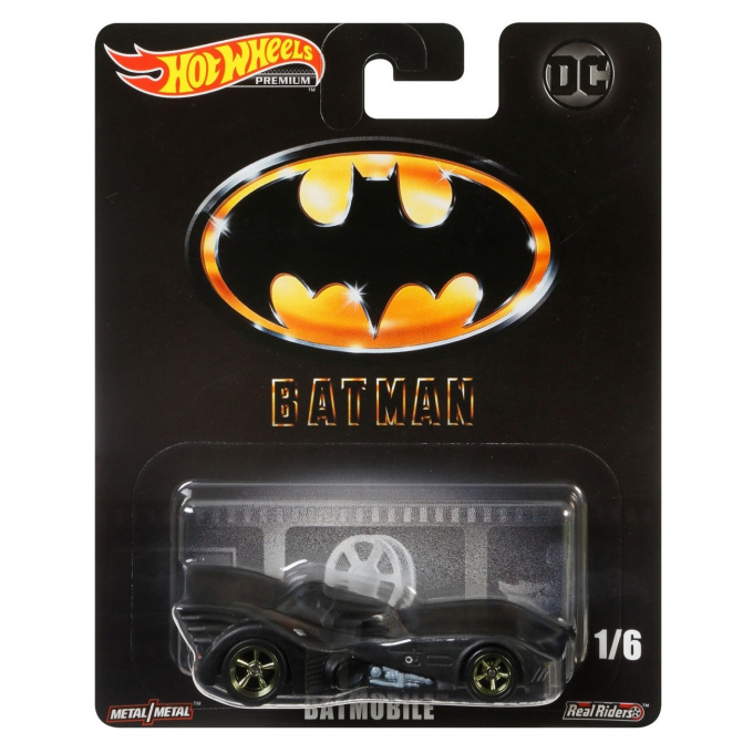 Hot Wheels - Vozidlá 1:64 Batmobile