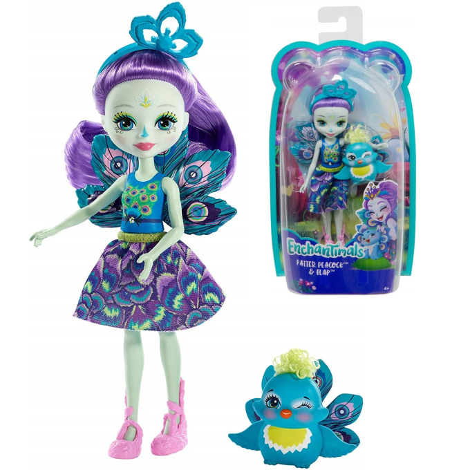 Enchantimals – Bábika so zvieratkom Páv