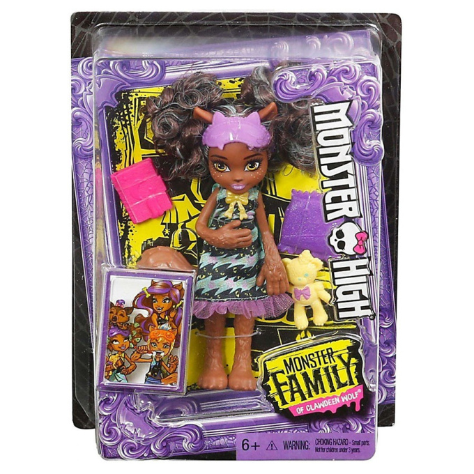 Monster High - Rodina príšeriek Clawdeen Wolf