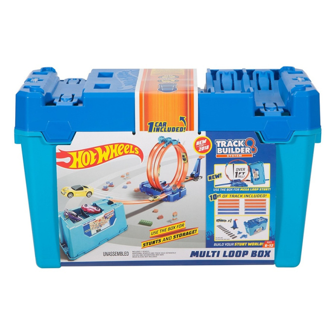 Hot Wheels - Track builder v kufríku FLK90
