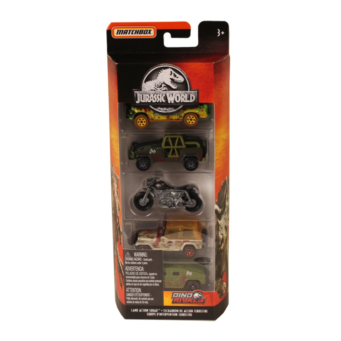 Matchbox - Jurassic World Land Action Squad GDP07
