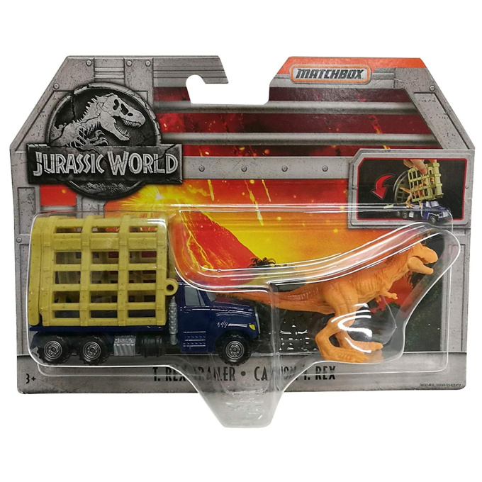 Jurassic World - Vozidlo s dinosaurom