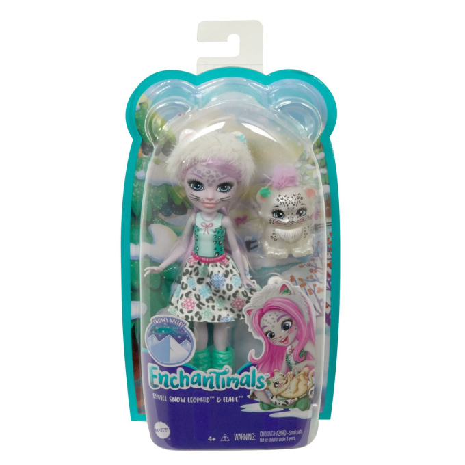 Enchantimals – Bábika so zvieratkom Sybill Snow Leopard