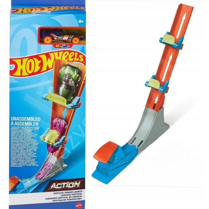 Hot Wheels – Kaskadérske kúsky Vertical Power Launch