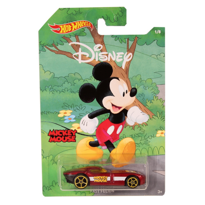 Hot Wheels – Rozprávkové autíčko Mickey Mouse