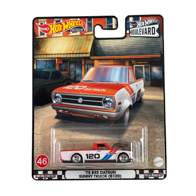 Hot Wheels Boulevard 75 Bre Datsun Sunny Truck (B120)