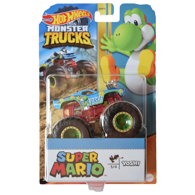 Hot Wheels – Monster Trucks Super Mario Yoshi