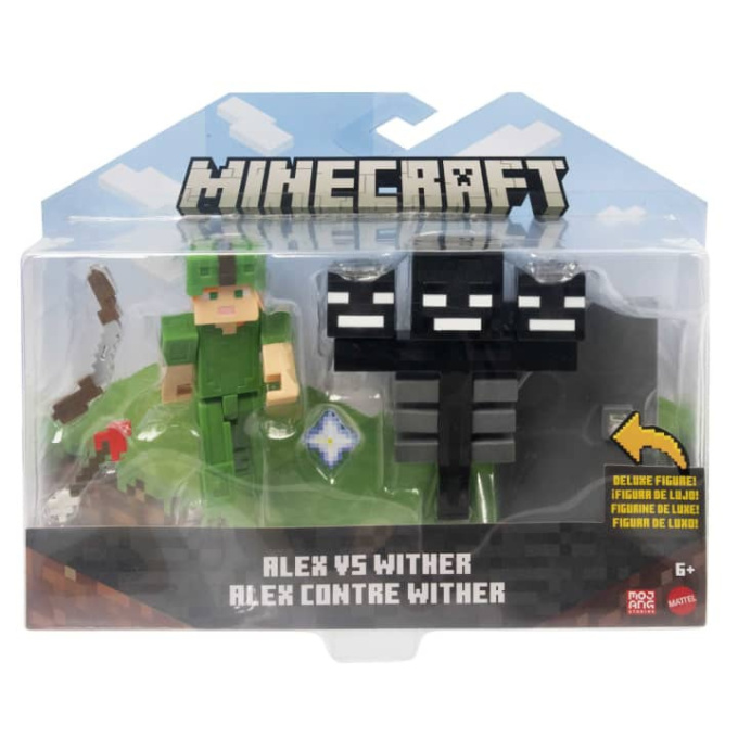 Minecraft – Figúrka s doplnkami Alex VS Wither
