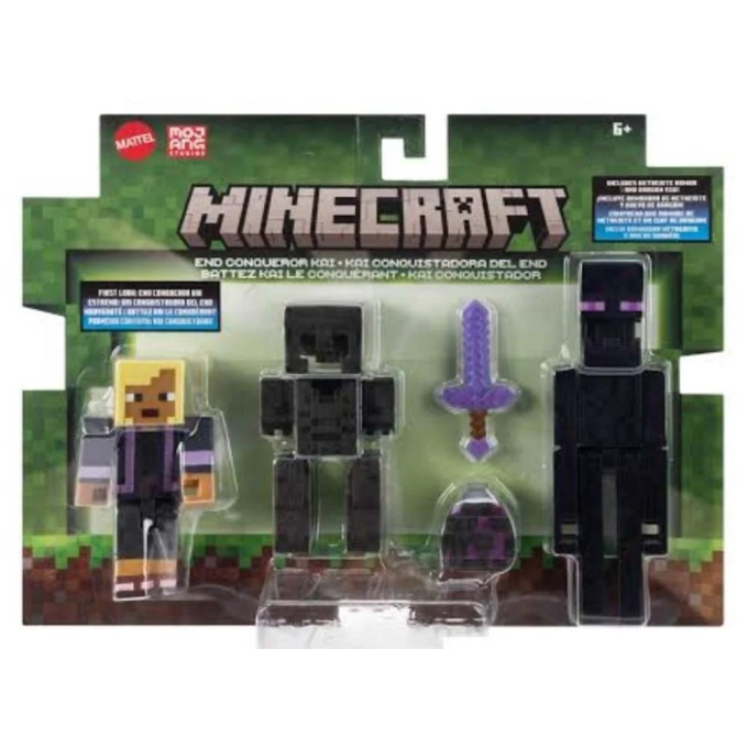 Minecraft – Figúrka s doplnkami End Conqueror Kai