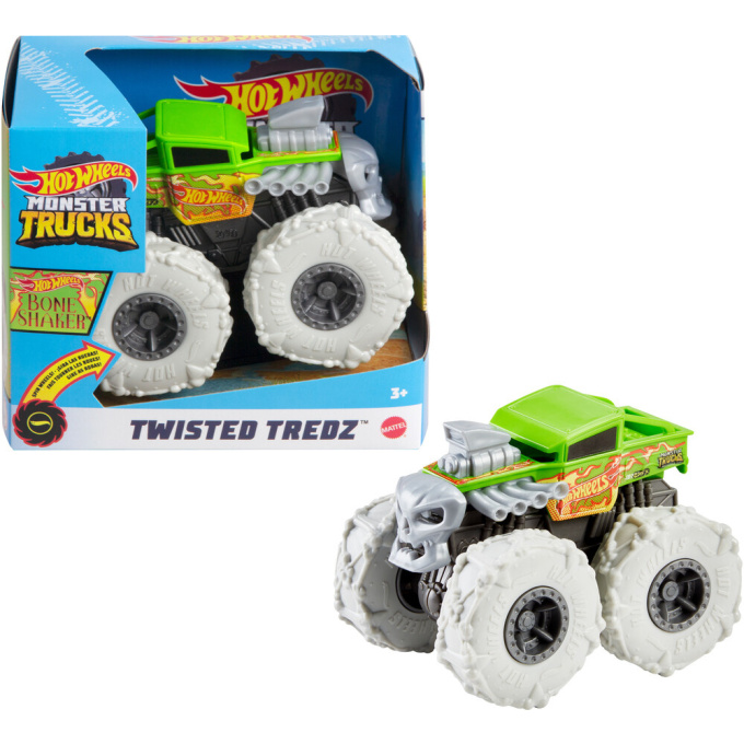 Hot Wheels Monster Trucks - Twisted Tredz Bone Shaker
