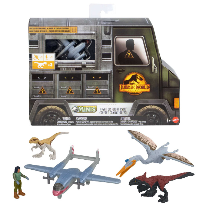 Jurassic World - Figúrky Fight Or Flight Pack