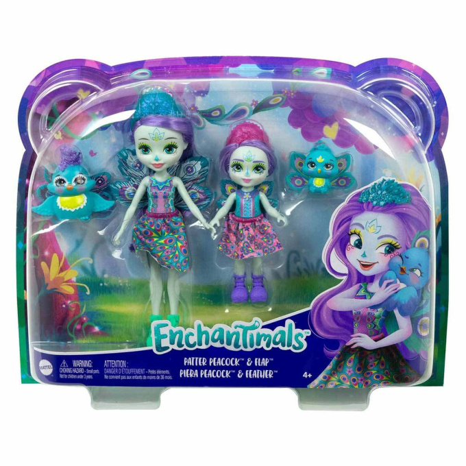 Enchantimals – Súprava figúrok Patter Peacock