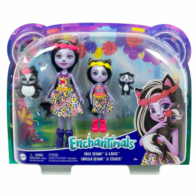 Enchantimals – Súprava figúrok Sage Skunk