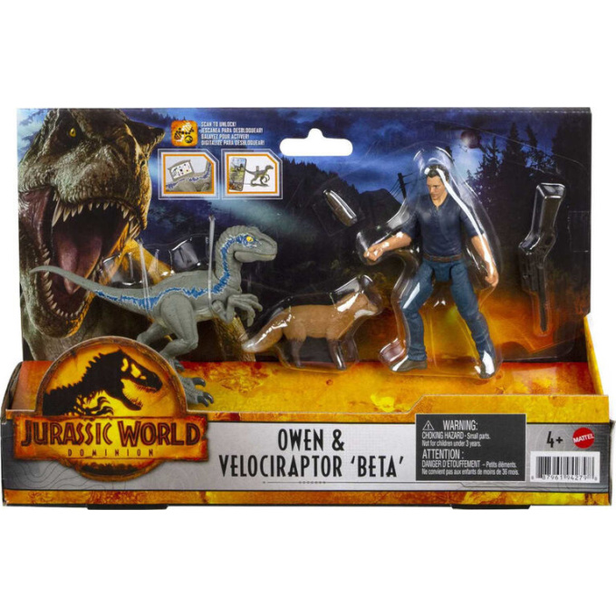 Jurassic World - Dinosaurus s figúrkou