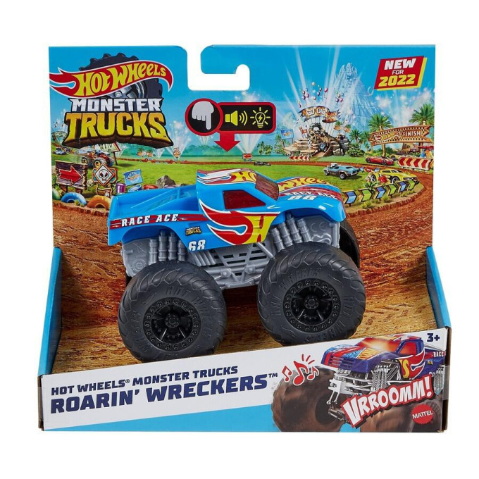 Hot Wheels - Monster Trucks Race Ace