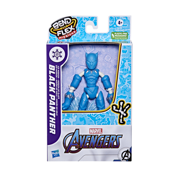 Avengers – Bend and Flex figúrka Black Panther