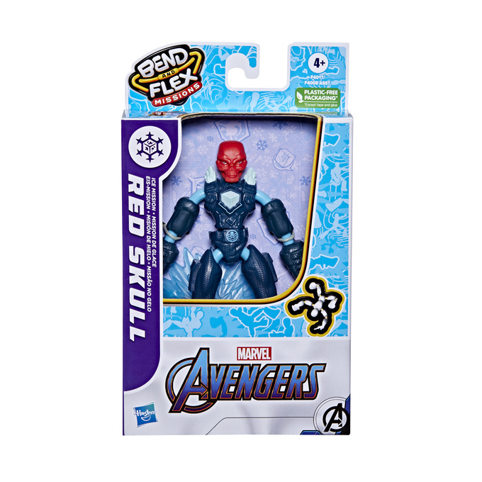 Avengers – Bend and Flex figúrka Red Skull