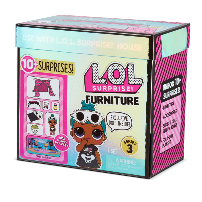 L.O.L. Surprise! - Nábytok s bábikou 3. séria Sleepover