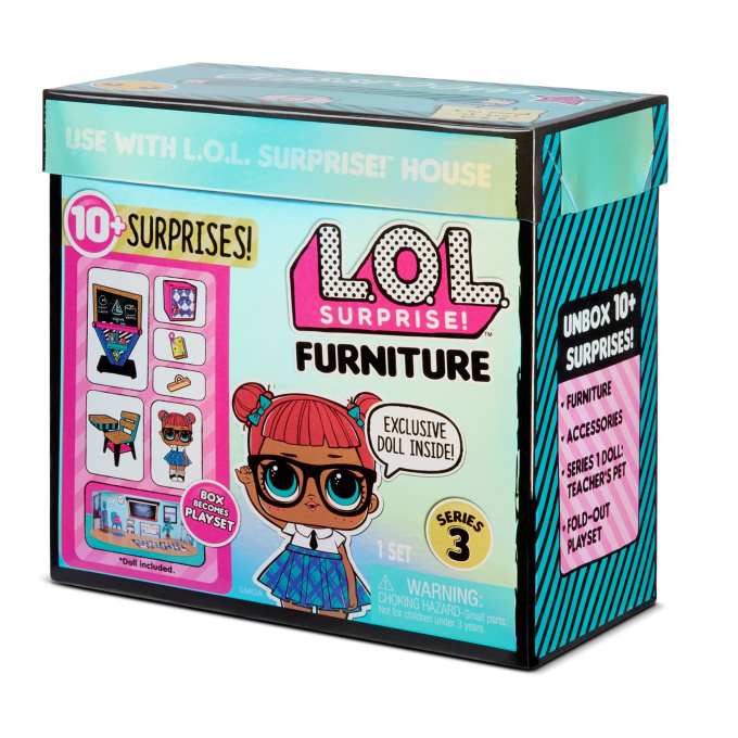 L.O.L. Surprise! - Nábytok s bábikou 3. séria Classroom