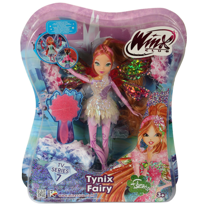 Bábika Winx Tynix Fairy Flora