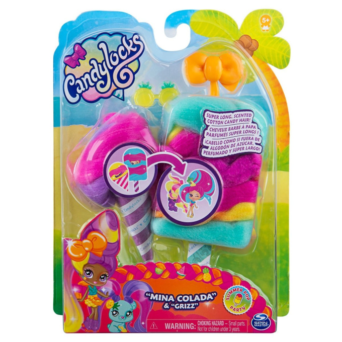 Candylocks – Figúrka v zmrzline Mina Colada & Grizz