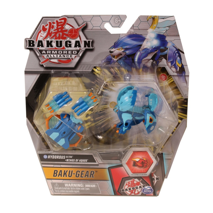Bakugan - Drak s výstrojom Hydorous Wings Of Aquos