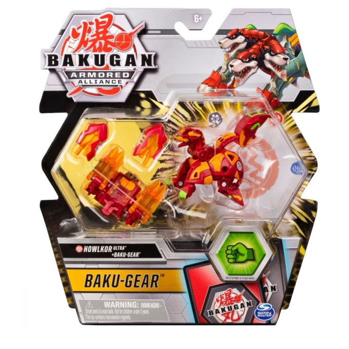 Bakugan - Drak s výstrojom Howlkor Ultra 20124088