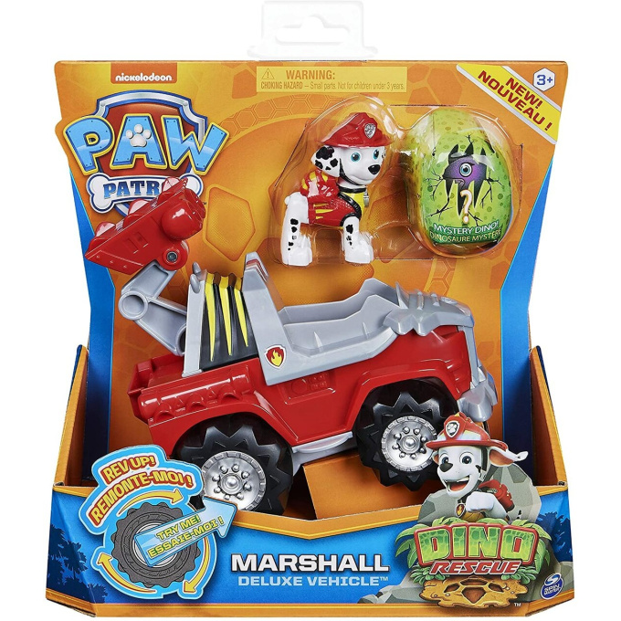Paw patrol autíčko s figúrkou Marshall
