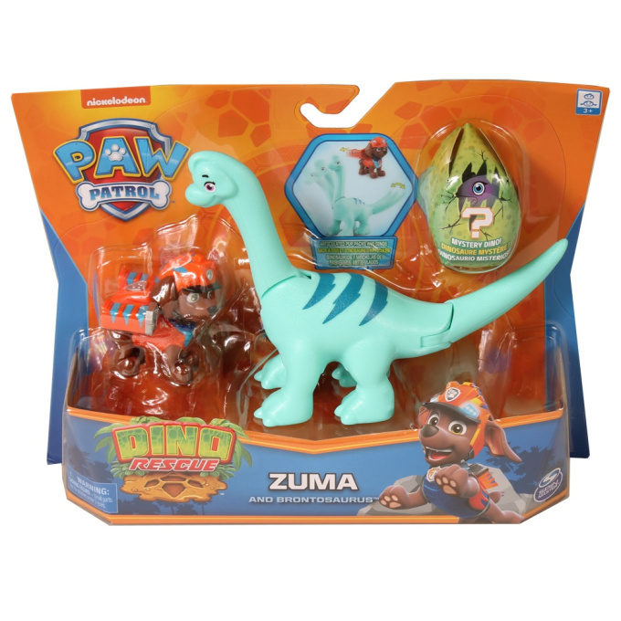 Paw Patrol – Psík s dinosaurom Zuma A Brontosaurus