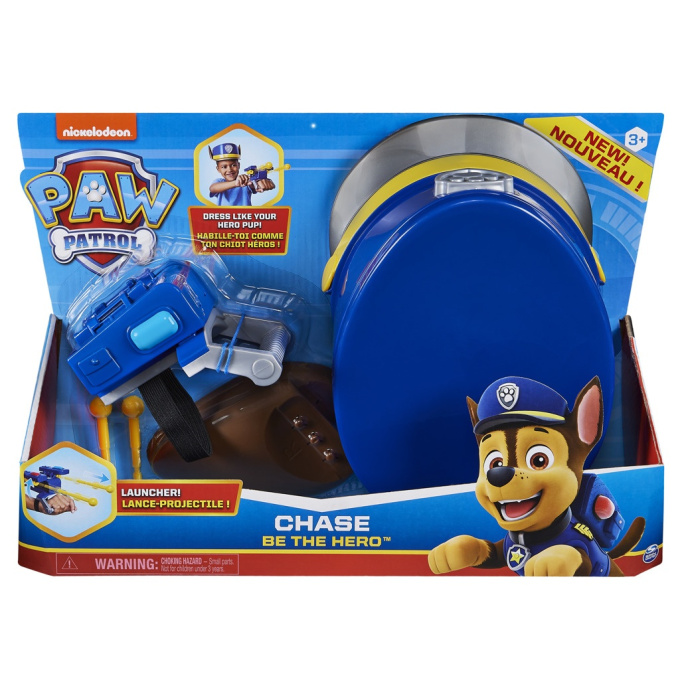 Paw Patrol - Súprava s prilbou Chase