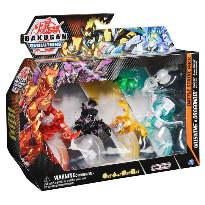Bakugan Evolutions – Súprava bojovníkov 20137847