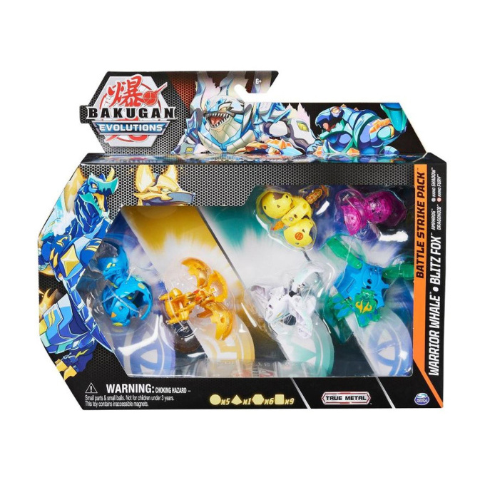 Bakugan Evolutions – Súprava bojovníkov 20137846