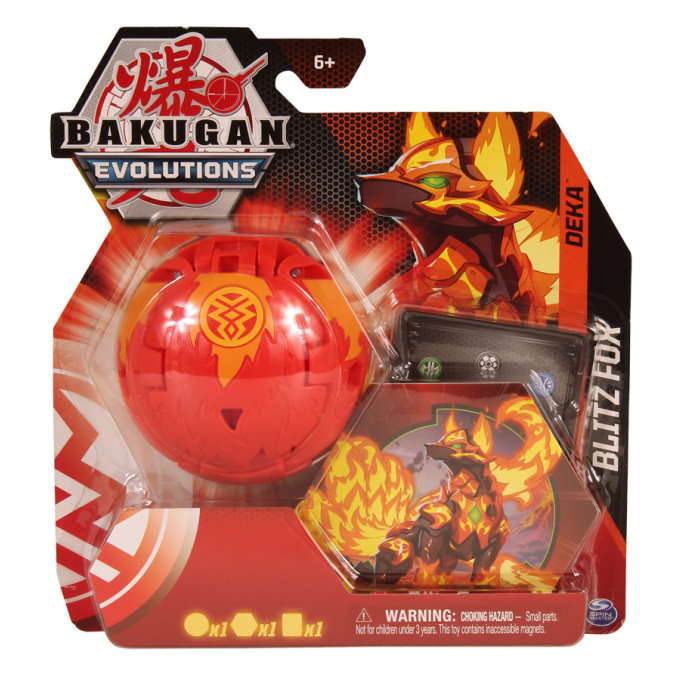 Bakugan Evolutions - Figúrka Blitz Fox
