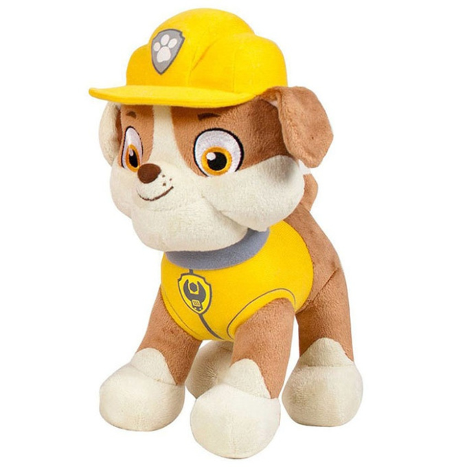 Paw Patrol - Plyšová postavička 28 cm Rubble