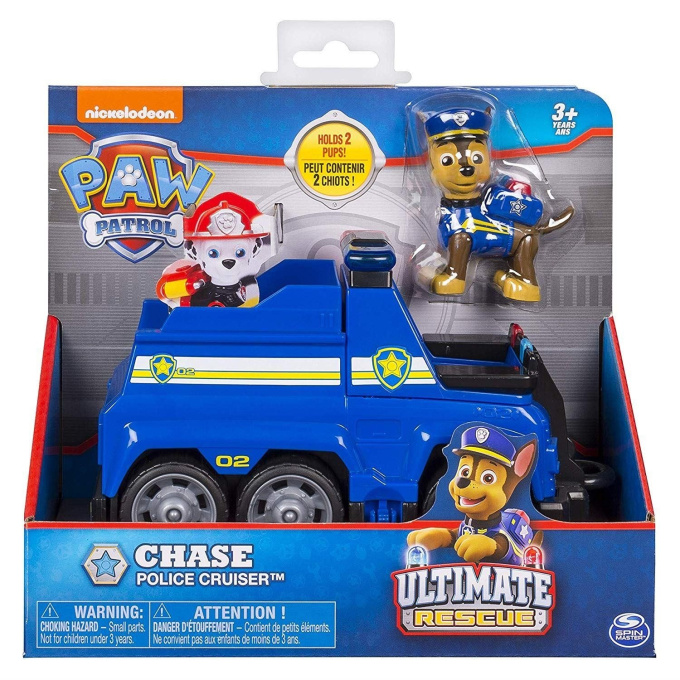 PAW Patrol - Figúrka s vozidlom Chase