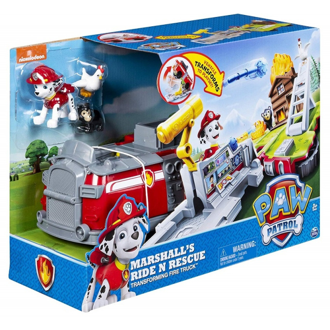 PAW Patrol Auto a hrací set 2 v 1 Marshall
