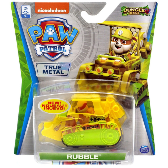 Paw Patrol – Vozidlo s figúrkou Rubble 20121338