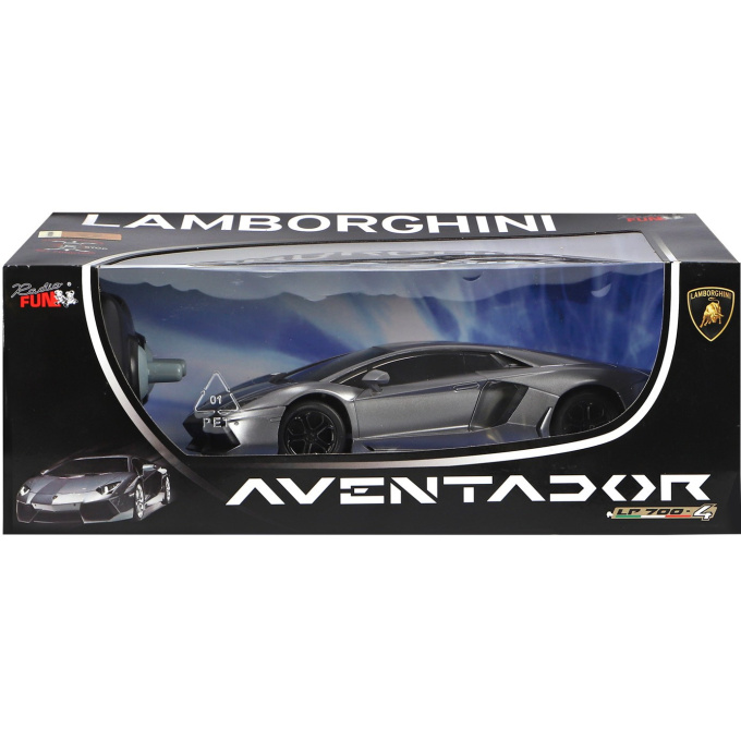 RC - Auto na diaľkové ovládanie 1:24 Aventador - Šedá